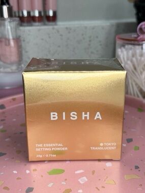BISHA - The Essential Setting Powder - Tokyo Translucent - Brand New & Sealed